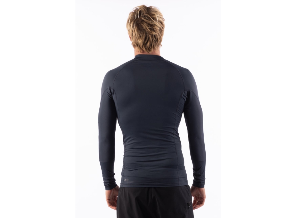 RIP CURL LYCRA LONG SLEEVES AMAZON TIGHT FIT GREY HEATHER 