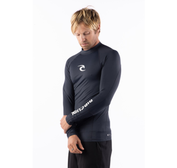 RIP CURL LYCRA LONG SLEEVES AMAZON TIGHT FIT GREY HEATHER 