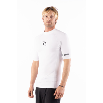 RIP CURL LYCRA LONG SLEEVES AMAZON TIGHT FIT WHITE