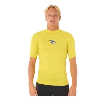 RIP CURL WAVES UV LONG SLEEVE RASH VEST SULPHUR
