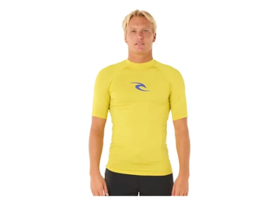 RIP CURL WAVES UV LONG SLEEVE RASH VEST SULPHUR