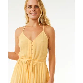 RIP CURL CLASSIC SURF MAXI DRESS ORANGE