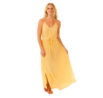 RIP CURL CLASSIC SURF MAXI DRESS ORANGE