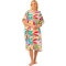 RIP CURL MIXED HOODED PONCHO DARK CHOCOLATE