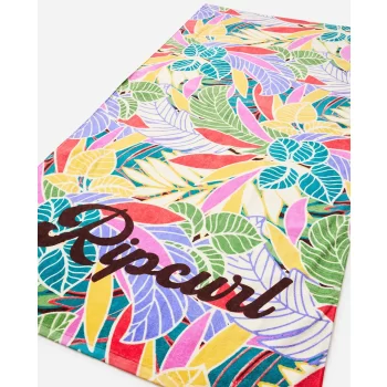 RIP CURL MIXED TOWEL DARK CHOCOLATE