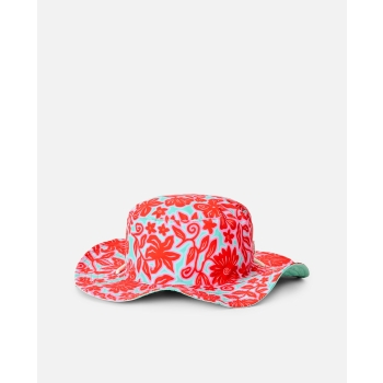 RIP CURL MIXED REVO UPF50 BUCKET HAT GIRL TEAL