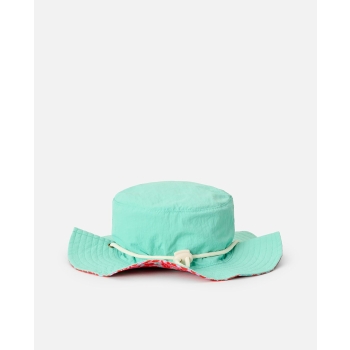 RIP CURL MIXED REVO UPF50 BUCKET HAT GIRL TEAL