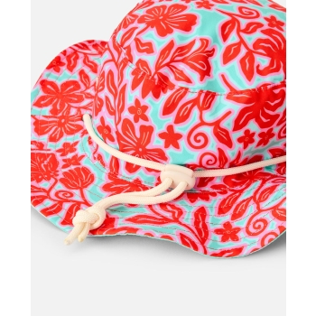 RIP CURL MIXED REVO UPF50 BUCKET HAT GIRL TEAL