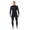 RIP CURL TRAD BACK ZIP 4/3 WETSUIT BLACK