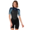 RIP CURL OMEGA 1.5MM SHORT SLEEVE BACKZIP