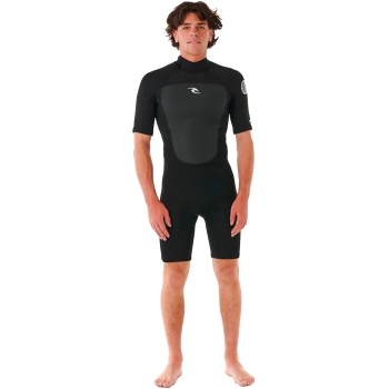 RIP CURL OMEGA 2MM SPRINGSUIT BACKZIP BLACK