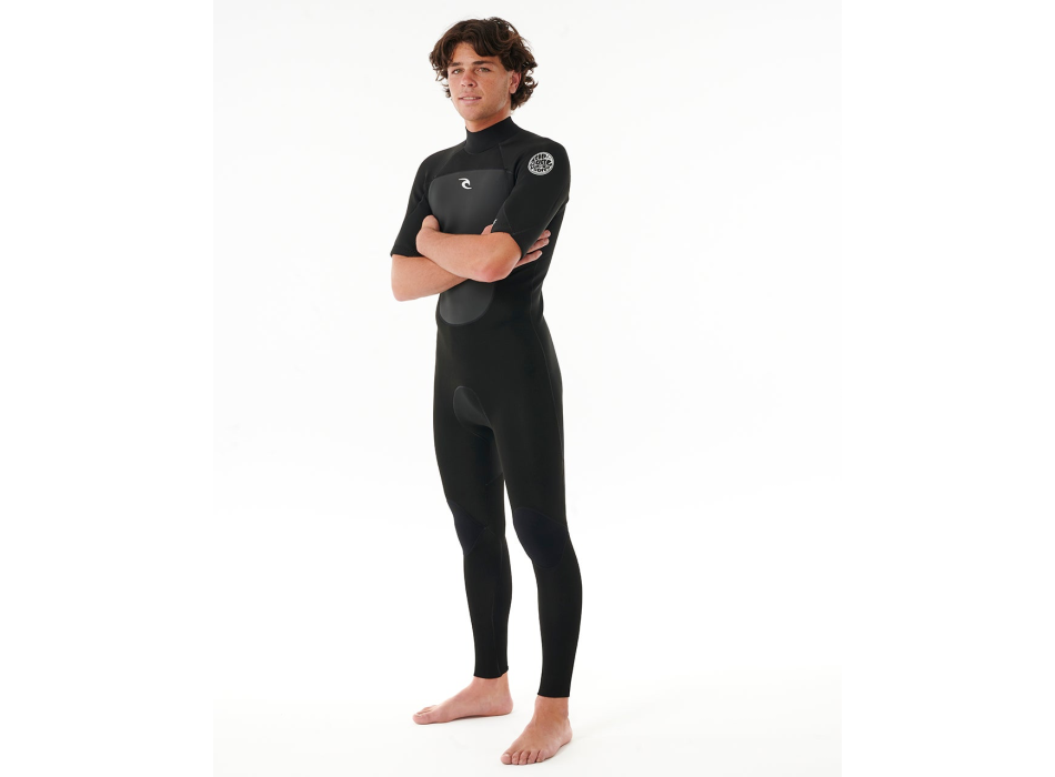 RIP CURL OMEGA 2MM SHORT-SLEEVE BACK-ZIP SPRINGSUIT
