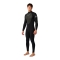RIP CURL OMEGA 4/3 WETSUIT CHEST ZIP BLACK