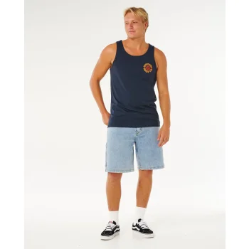 RIP CURL PACIFIC RINSE TANK DARK NAVY