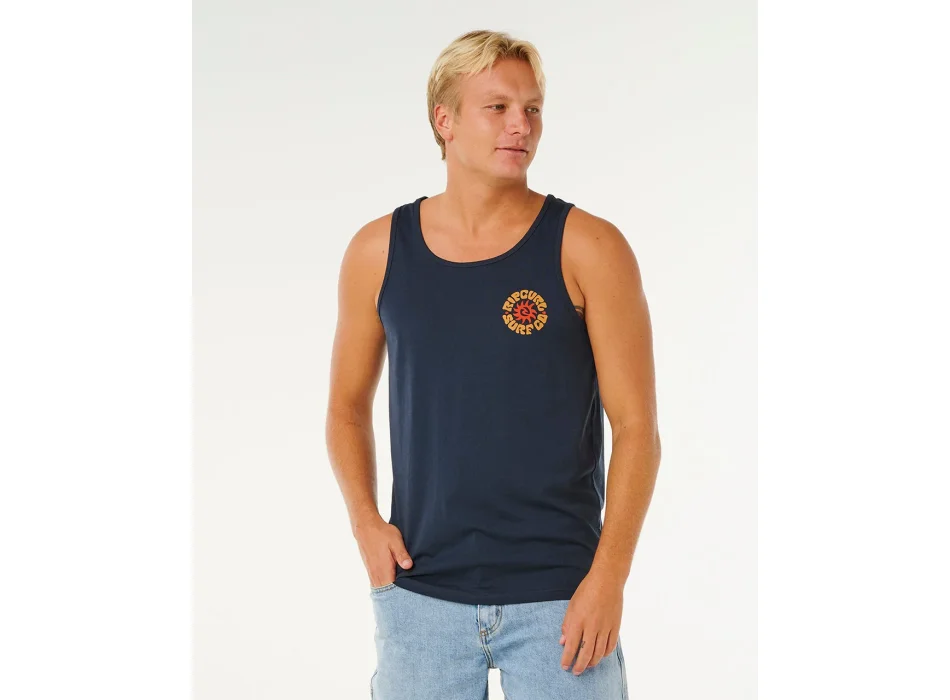 RIP CURL PACIFIC RINSE TANK DARK NAVY