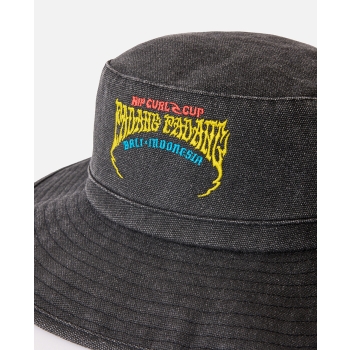 RIP CURL PADANG CUP 26 BRIM HAT BLACK