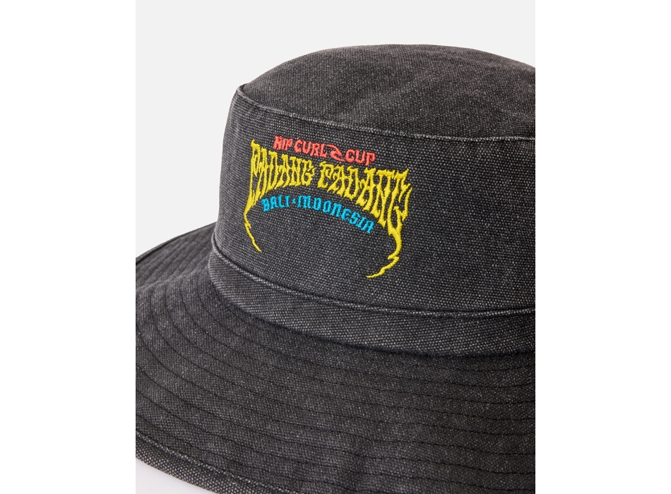 RIP CURL PADANG CUP 26 BRIM HAT BLACK