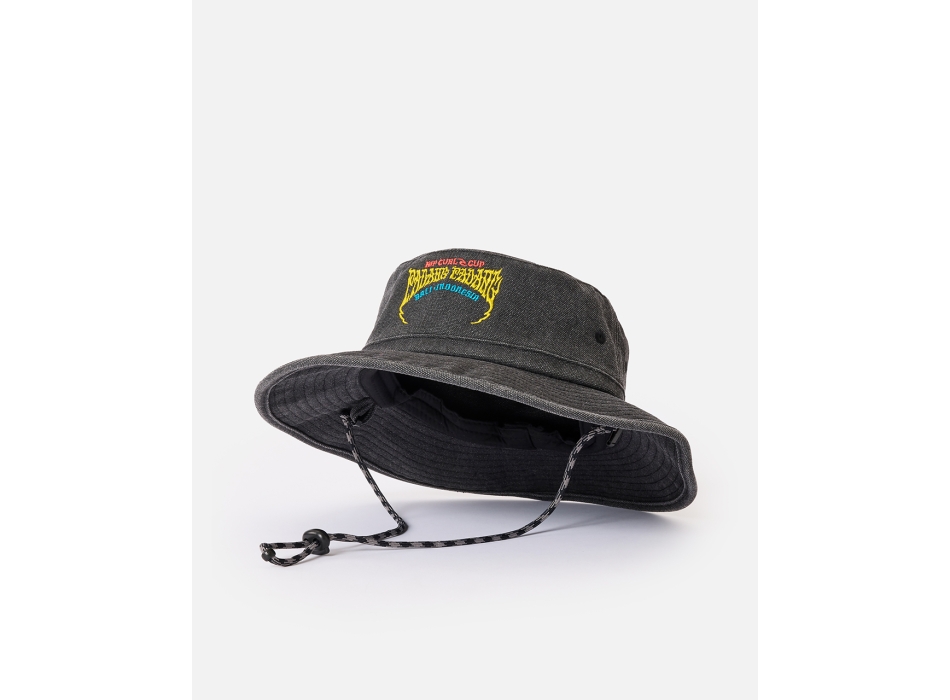 RIP CURL PADANG CUP 26 BRIM HAT BLACK