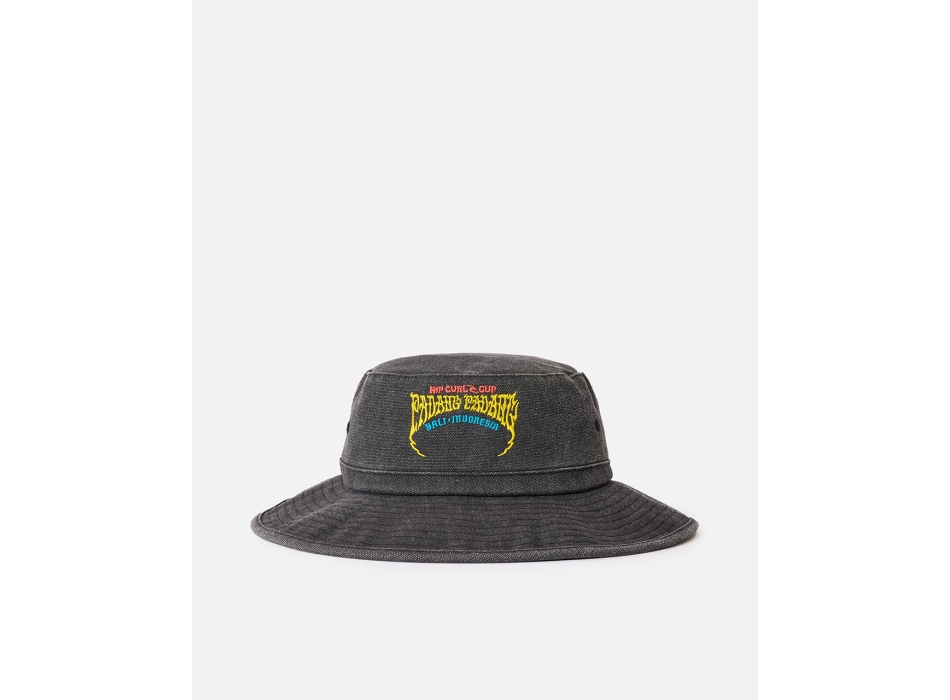 RIP CURL PADANG CUP 26 BRIM HAT BLACK