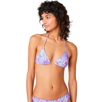 RIP CURL PALM PARTY SLIDING TRIANGLE BIKINI TOP PURPLE