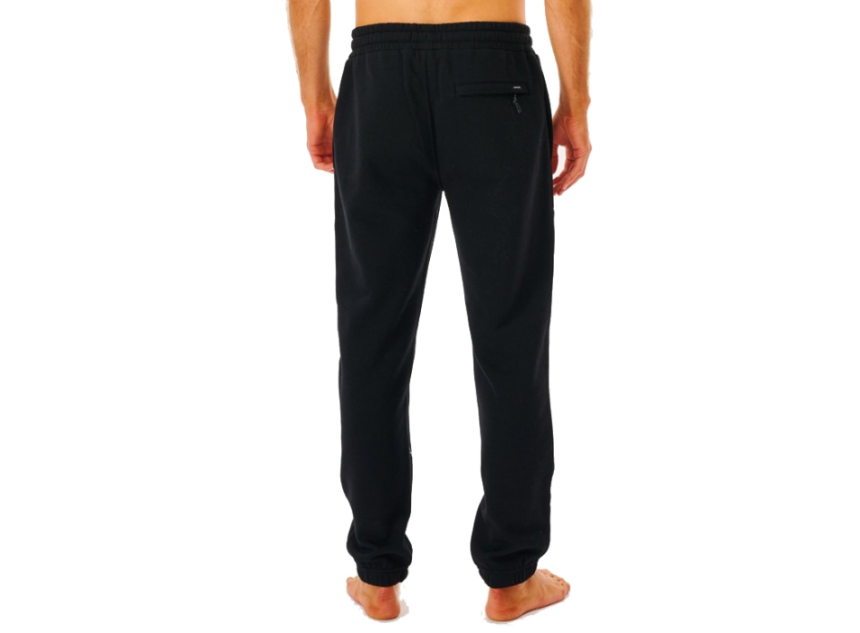 RIP CURL SEARCH ICON LOGO TRACK PANT BLACK