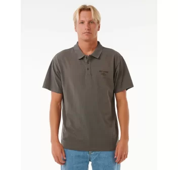 RIP CURL FADE OUT EMBROID POLO SHIRT ROCK