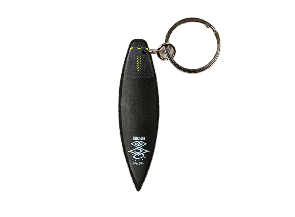 RIP CURL SURFBOARD KEYRINGS BLACK ORANGE