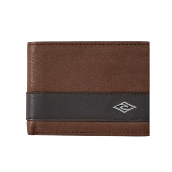 RIP CURL WALLET DIAMOND RFID SLIM BROWN/TAN