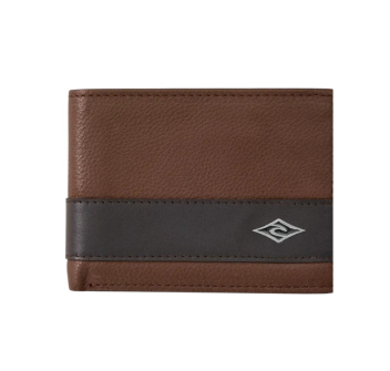 RIP CURL WALLET DIAMOND RFID SLIM BROWN/TAN