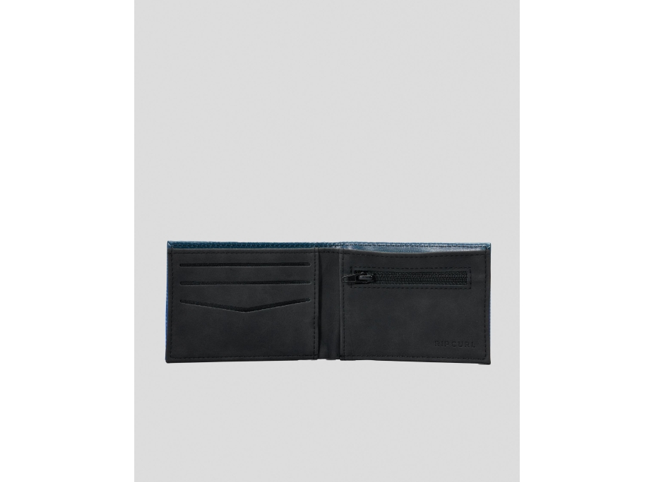 RIP CURL WALLET PARTY PACK PU SLIM BLACK/BLUE