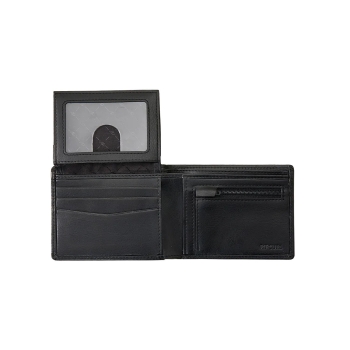 RIP CURL STAPLER PU ALL DAY WALLET BLACK