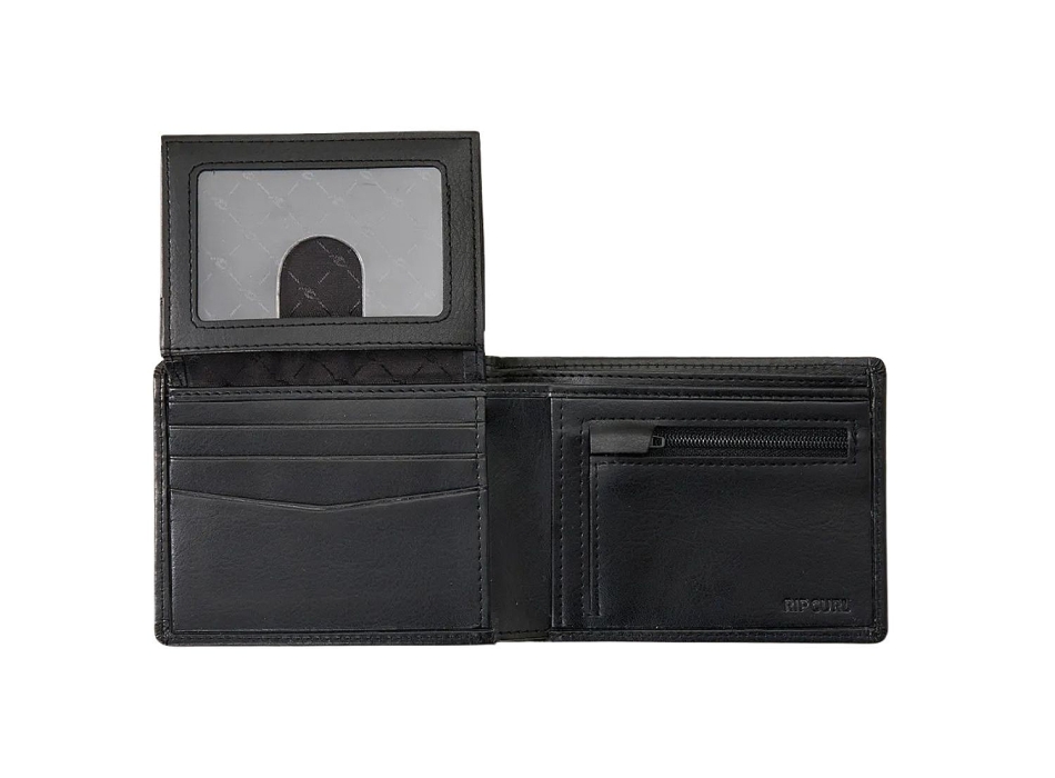 RIP CURL STAPLER PU ALL DAY WALLET BLACK