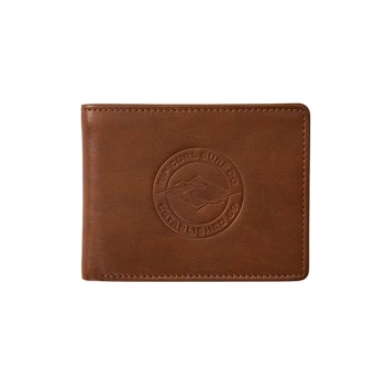 RIP CURL STAPLER PU ALL DAY WALLET TAN
