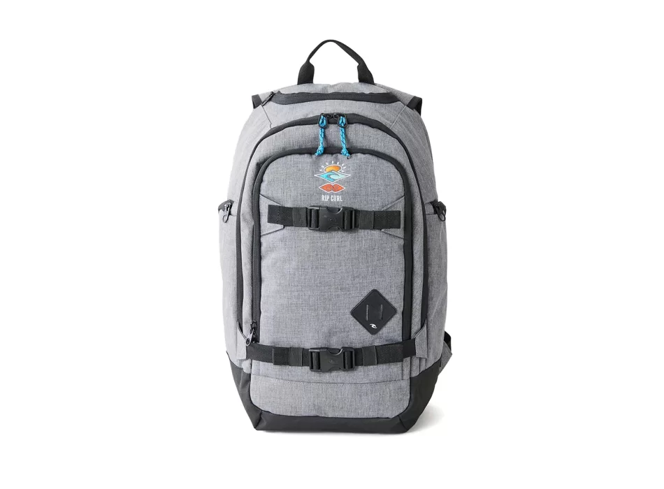 RIP CURL POSSE MID ICONS OF SURF 33L BACKPACK GREY MARLE
