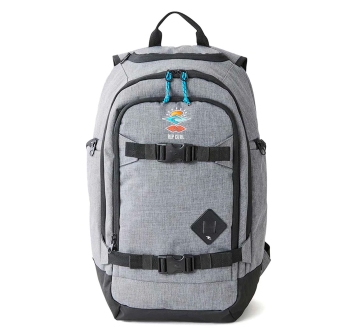RIP CURL POSSE MID ICONS OF SURF 33L BACKPACK GREY MARLE