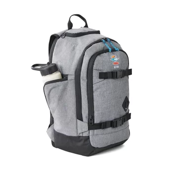 RIP CURL POSSE MID ICONS OF SURF 33L BACKPACK GREY MARLE