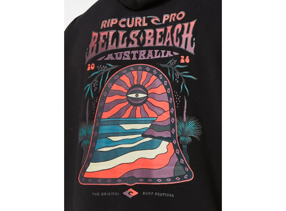 RIP CURL PRO BELLS HOODIE WORLD SURF LEAGUE 