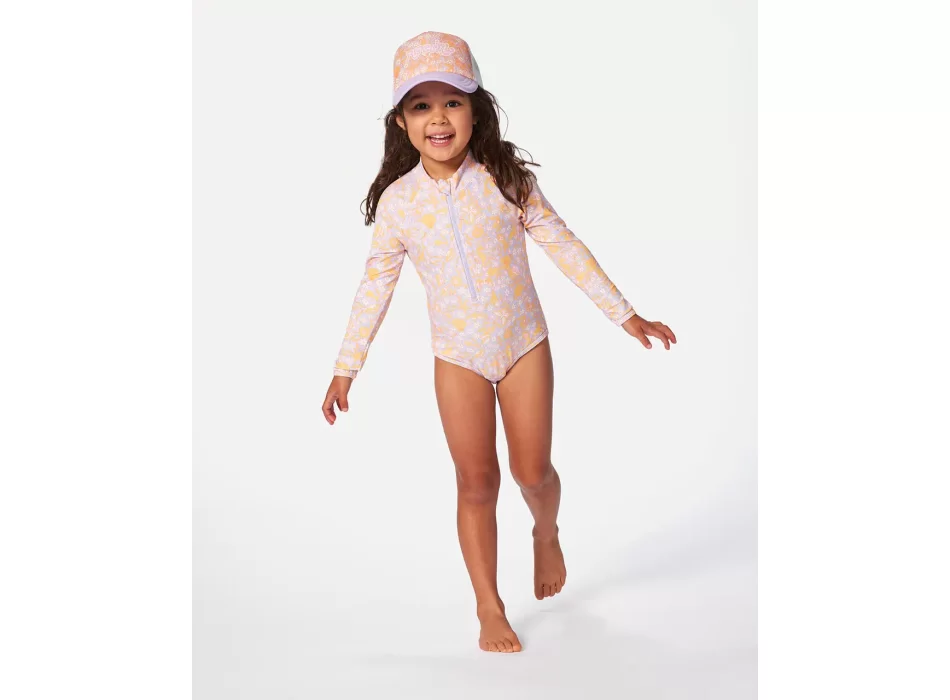RIP CURL RAINBOW TIDE LONG SLEEVE SURFSUIT GIRL 1-8
