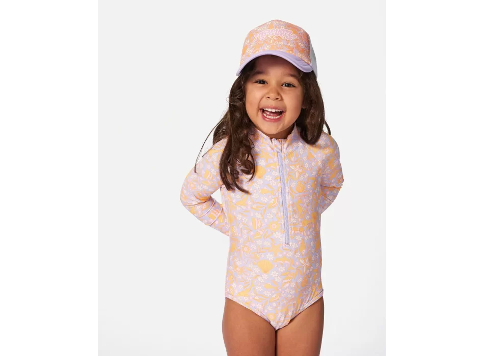 RIP CURL RAINBOW TIDE LONG SLEEVE SURFSUIT GIRL 1-8