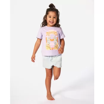 RIP CURL RAINBOW TROPICS ART TEE GIRL
