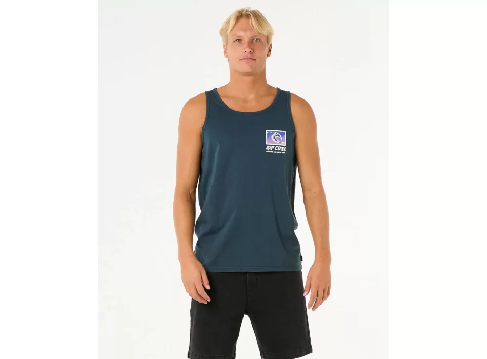 RIP CURL RAW ENERGY TRAD TANK DARK NAVY