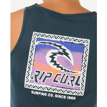 RIP CURL RAW ENERGY TRAD TANK DARK NAVY