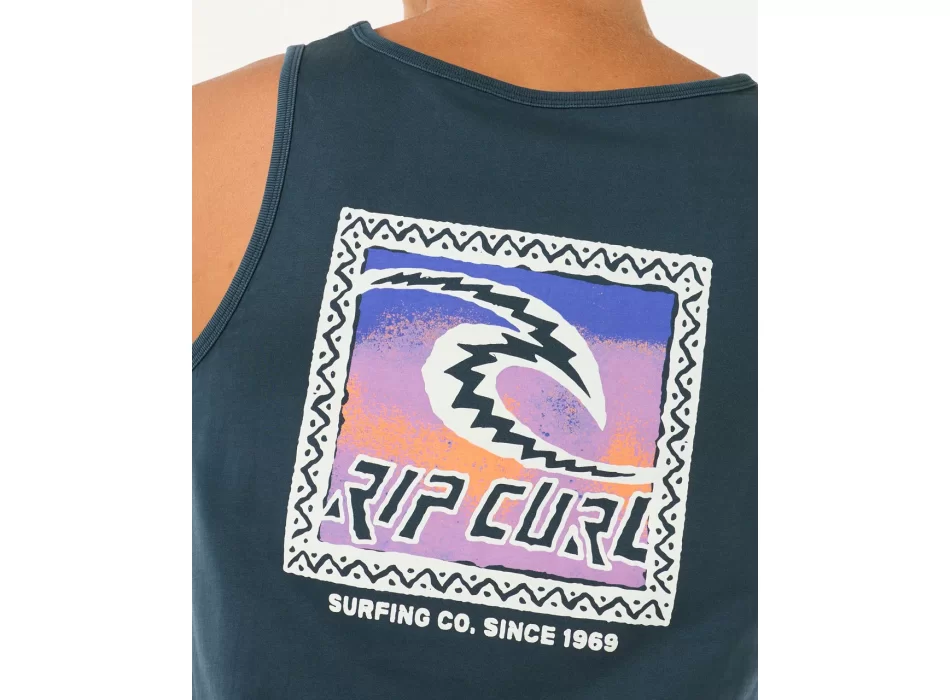 RIP CURL RAW ENERGY TRAD TANK DARK NAVY