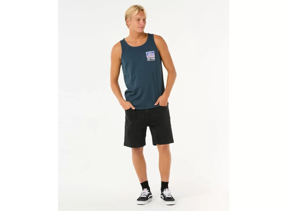 RIP CURL RAW ENERGY TRAD TANK DARK NAVY