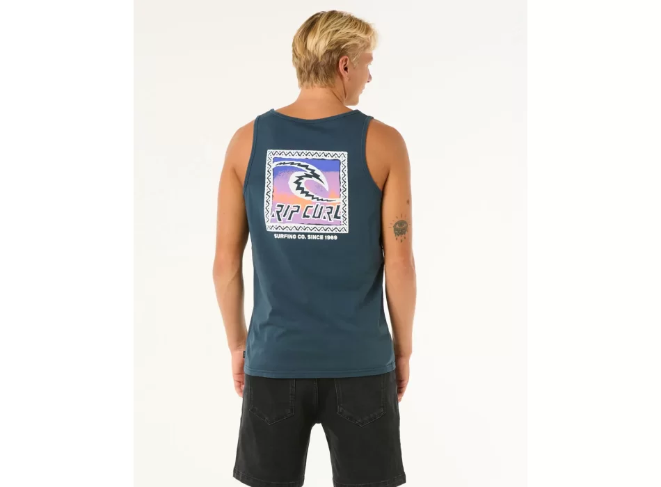 RIP CURL RAW ENERGY TRAD TANK DARK NAVY