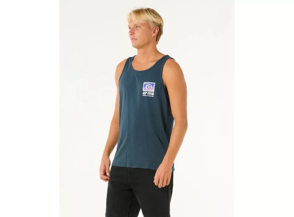 RIP CURL RAW ENERGY TRAD TANK DARK NAVY