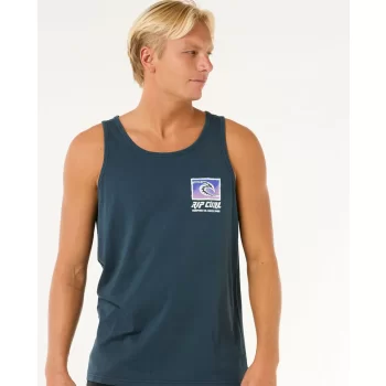 RIP CURL RAW ENERGY TRAD TANK DARK NAVY