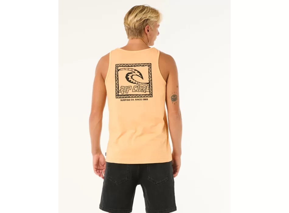 RIP CURL RAW ENERGY TRAD TANK MANDARIN