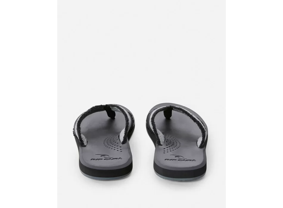 RIP CURL REACTOR OPEN TOE SHOES BLACK