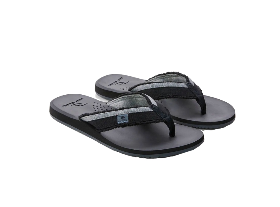 RIP CURL REACTOR OPEN TOE SHOES BLACK